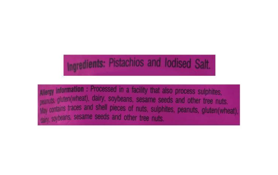 Tong Garden Freshly Roasted, Salted Pistachios   Pack  400 grams